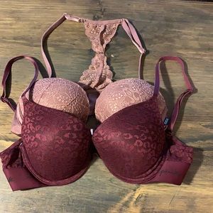 Two Pink bras